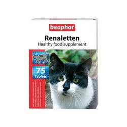 Beaphar Renaletten лакомство для кошек для профилактики МКБ - 75 таблеток