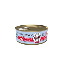 Best Dinner Exclusive Vet Profi Gastro Intestinal для собак, с говядиной и сердцем, в консервах - 100 г