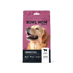Bowl Wow Лакомство для собак, сублимированное, рубец говяжий - 65 г