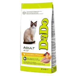 Dado Cat Adult Chicken корм для кошек, с курицей - 2 кг