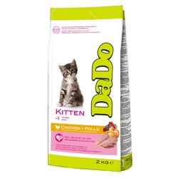 Dado Cat Kitten Chicken корм для котят, с курицей - 2 кг