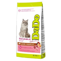 Dado Cat Sensible Lamb корм для кошек с чувствительным пищеварением, с ягненком
