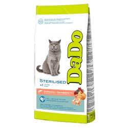Dado Cat Sterilised Shrimps корм для стерилизованных кошек, с креветками
