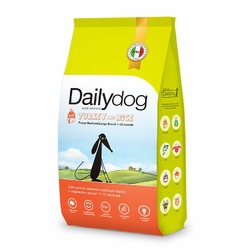 Dailydog Classic Line сухой корм для щенков средних и крупных пород, с индейкой и рисом