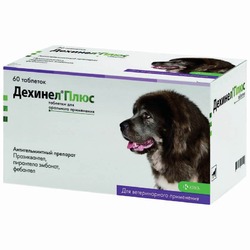 Дехинел Плюс (KRKA) антигельминтик для собак 60 шт