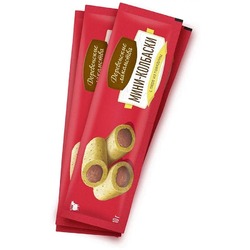 Деревенские лакомства для кошек, мини-колбаски, с пюре из говядины - 10 г