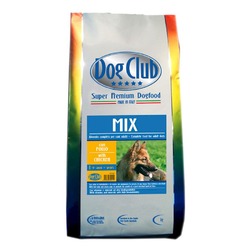 Dog Club Mix полнорационный сухой корм для собак, с курицей - 2,5 кг