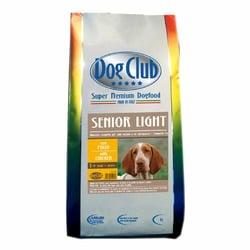 Dog Club Senior Light полнорационный сухой корм для пожилых собак или собак с избыточным весом, с курицей