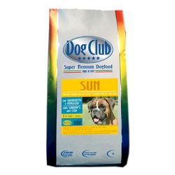 Dog Club Sun полнорационный сухой корм для собак, с рыбой - 12 кг