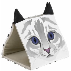 Домик-тоннель Ferplast Pyramid для кошек 43x39x38 см