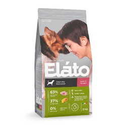 Elato Holistic сухой корм для взрослых собак мелких пород с ягненком и олениной - 2 кг