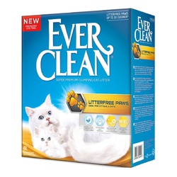 Ever Clean Litter Free Paws наполнитель комкующийся для для длинношерстных кошек и котят - 6 л