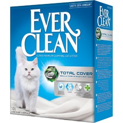 Ever Clean Total Cover наполнитель комкующийся для кошек с микрогранулами двойного действия