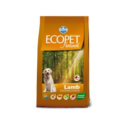 Farmina Ecopet Natural Lamb Mini сухой корм с ягненком для взрослых собак мелких пород с чувствительным пищеварением и аллергией