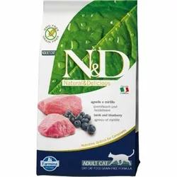 Farmina N&D Cat Lamb & Blueberry Adult - 1,5 кг