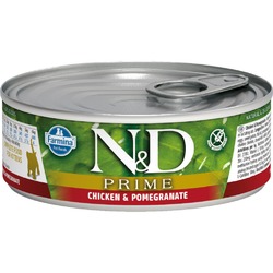 Влажный корм Farmina N&D Prime для котят с курицей и гранатом - 80 г
