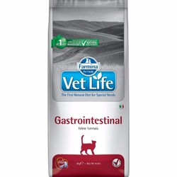 Farmina Vet Life Cat Gastrointestinal ветеринарный диетический сухой корм для взрослых кошек с воспалительными заболеваниями ЖКТ - 2 кг