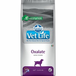 Farmina Vet Life Dog Oxalate ветеринарный корм для взрослых собак с мочекаменной болезнью уратного, оксалатного и цистиного типа - 2 кг