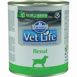 Влажный корм Farmina Vet Life Renal для собак с заболеваниями почек с курицей - 300 г