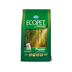 Farmina Ecopet Natural Puppy Mini сухой корм с курицей для щенков мелких пород, беременных и лактирующих сук