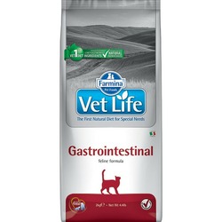 Farmina Vet Life Cat Gastrointestinal ветеринарный диетический сухой корм для взрослых кошек с воспалительными заболеваниями ЖКТ