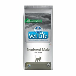 Farmina Vet Life Cat Neutered Male ветеринарный диетический сухой корм для взрослых кастрированных котов