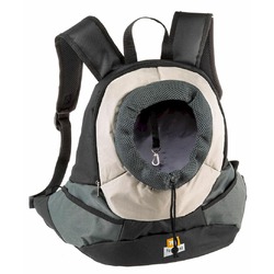 Ferplast Kangoo Grey Backpack рюкзак для собак мелких пород, полиэстр, серый - S
