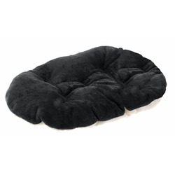 Ferplast Relax Soft подушка для кошек и мелких собак, черная размер 78/8, 78х50 см