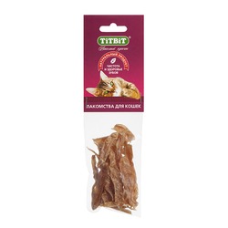 Titbit филе куриное (соломка) для кошек - мягкая упаковка - 35 г