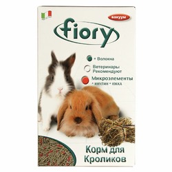 Fiory корм для кроликов Pellettato гранулированный 850 г