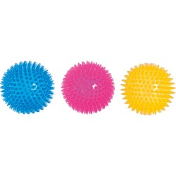 Flamingo игрушка для игр на воде "Мяч игольчатый", прочная термопластичная резина, цвет в ассортименте, 10 см
