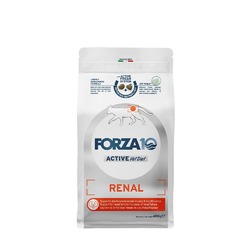 Forza10 Active VetDiet Renal сухой корм для кошек, при острой и хронической почечной недостаточности, с рыбой - 400 г