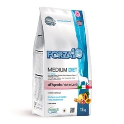 Сухой корм Forza10 Medium Diet для взрослых собак средних пород из ягненка с микрокапсулами