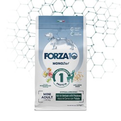 Forza10 Mini Diet сухой корм для собак мелких пород, сухой корм для склонных к пищевой аллергии, с олениной и картофелем - 1,5 кг