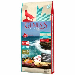 Genesis Pure Canada Blue Ocean Adult для взрослых собак всех пород с лососем, сельдью и курицей