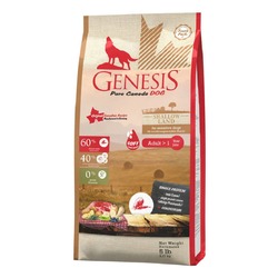 Genesis Pure Canada Shallow Land Soft полувлажный корм для взрослых собак с ягненком - 2,27 кг