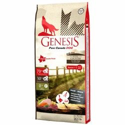 Genesis Pure Canada Wide Country Senior для пожилых собак всех пород с мясом гуся, фазана, утки и курицы