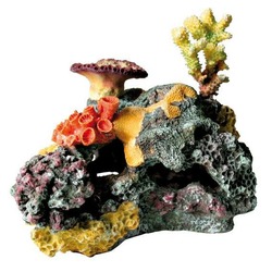 Грот Trixie для аквариума коралловый риф 32 см пластиковый