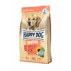 Happy Dog NaturCroq Salmon & Rice полнорационный сухой корм для собак, с лососем и рисом - 11 кг