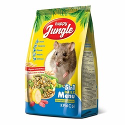 Happy Jungle сухой корм для декоративных крыс - 400 г