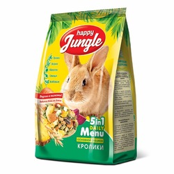 Happy Jungle сухой корм для кроликов - 400 г