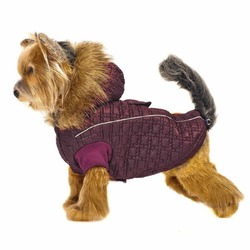 Happy Puppy куртка Зимняя вишня для собак, размер 2, 25х39х24 см