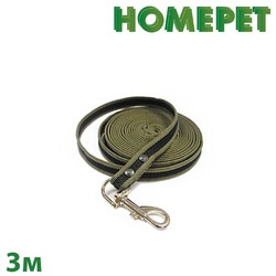 Homepet поводок для собак с ручкой и карабином 18 мм, 3 м