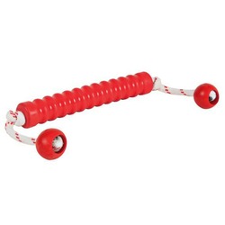 Игрушка Trixie Long Mot для собак апорт на веревке для игры на воде 20 см резиновая