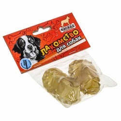 Каскад лакомство для собак мелких и средних пород, башмак из жил - 8 см, 2 шт в уп