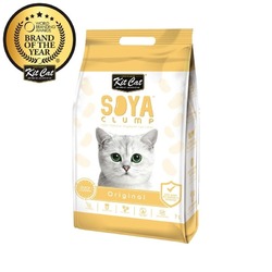 Kit Cat SoyaClump Soybean Litter соевый биоразлагаемый комкующийся наполнитель - 7 л