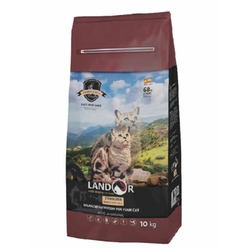 Landor Sterilized & Light полнорационный сухой корм для кошек с избыточным весом и стерилизованных, с кроликом и рисом