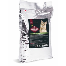 Landor сухой корм для кошек привередливых в питании, с индейкой и ягненком