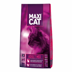 Maxi Cat Adult Mix полнорационный сухой корм для кошек - 18 кг