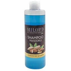Milord Shampoo Mandorle шампунь "Миндаль" для собак и кошек, увлажняющий, с пантенолом и маслом миндального ореха - 300 мл